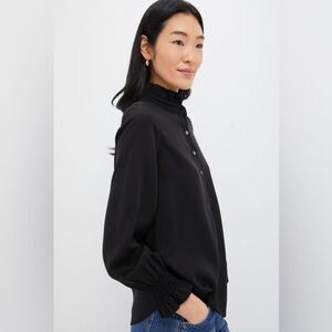 🖤 Tuckernuck Black Teagan Popover Shirt – Size Small 🖤